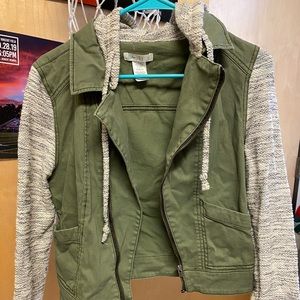 Hooded Charlotte Rousse Jacket WORN ONCE!